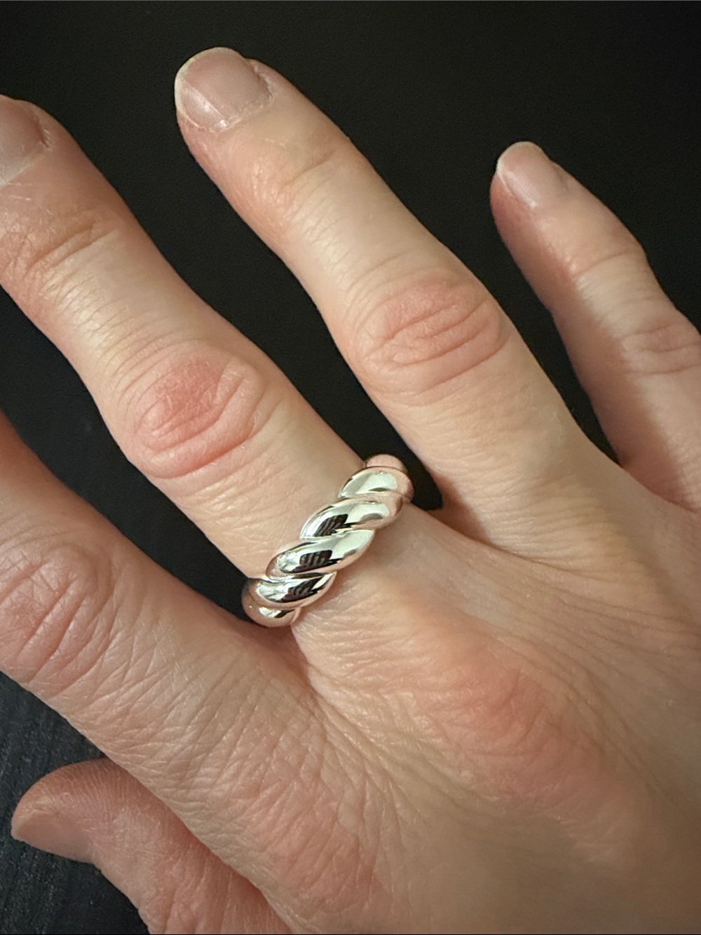 Gorjana Crew Helium Ring -Silver - Picture 3 of 3